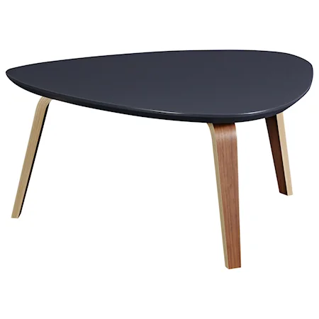 Mid-Century Modern Small Ebony Cocktail Table