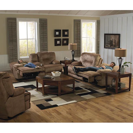 Power Reclining Living Room Group