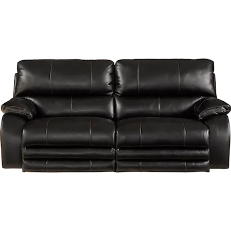 Reclining Sofa with Power Headrest And Power Lay Flat