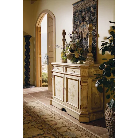 Decorated Chest with Doors