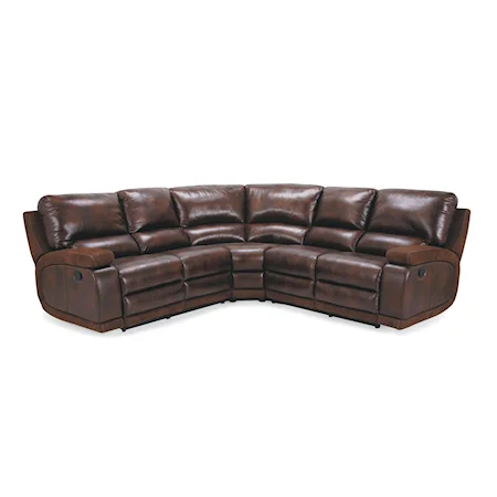 Contemporary 3-piece Reclining Sectional