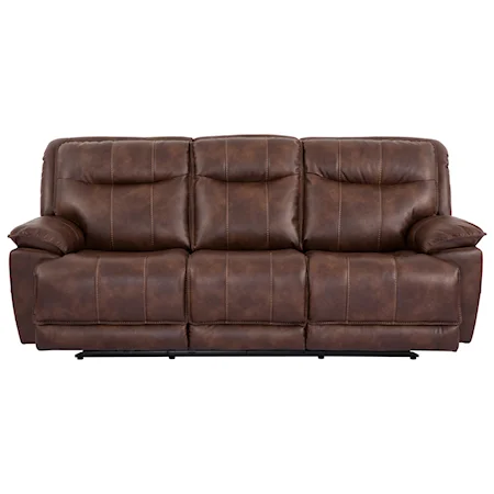 Reclining Sofa with Pillow Arms