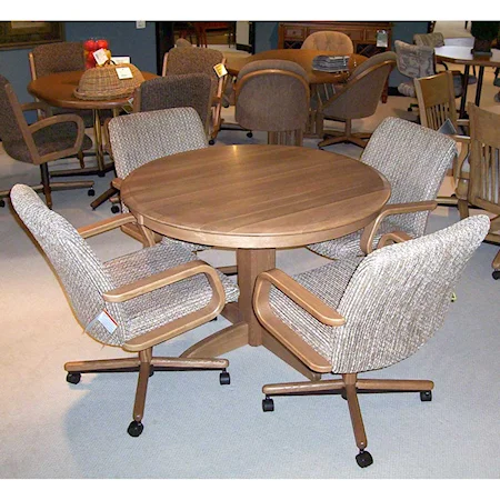 Oak Table with Chairs