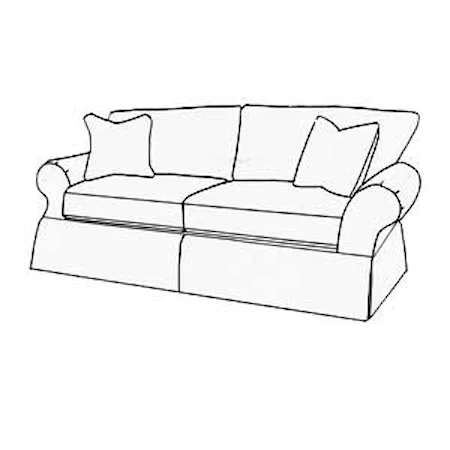 92" Stationary Sofa