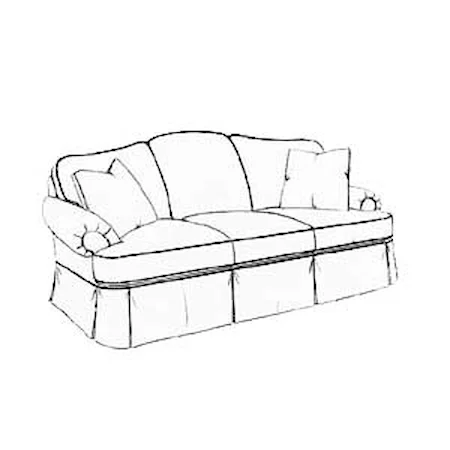 91" Stationary Sofa