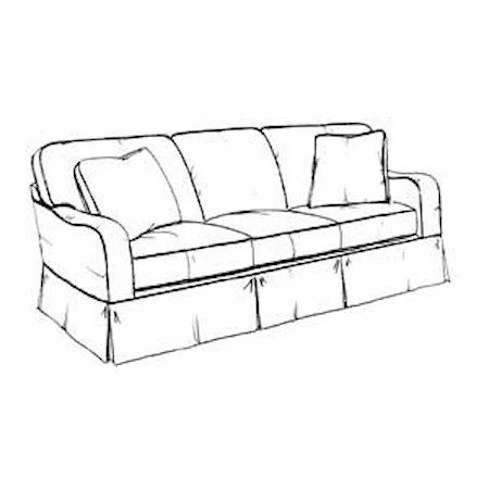 90" Stationary Sofa