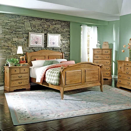 Sleigh Bed