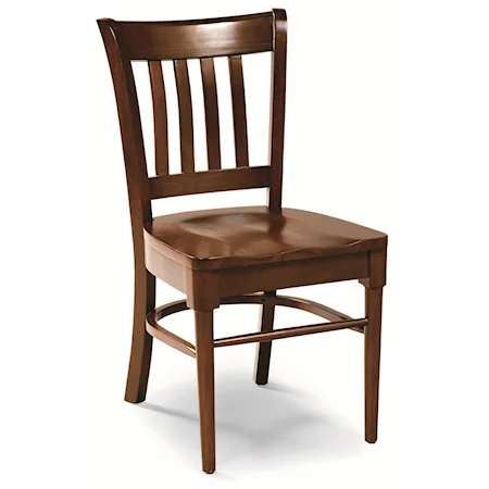 Slat Back Side Chair