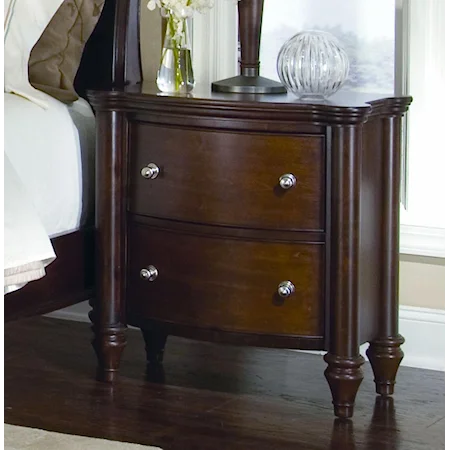 Night Stand Dresser with Two Drawers
