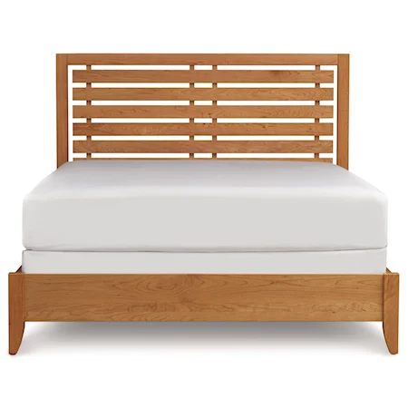 <b>Customizable</b> Queen Chatham Slat Headboard Bed