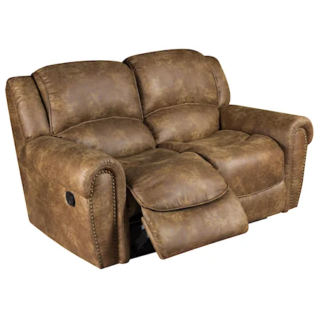 Traditional Styled Reclining Loveseat