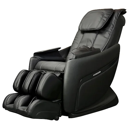 Black Massage Chair with 5 Pre-Programmed Massage Modes