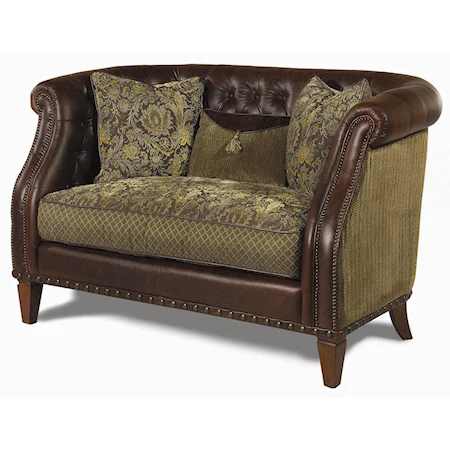 Queen's Tufted Love Seat
