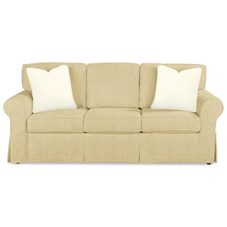 Casual Slipcover Sofa