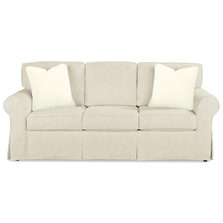 Casual Slipcover Sofa