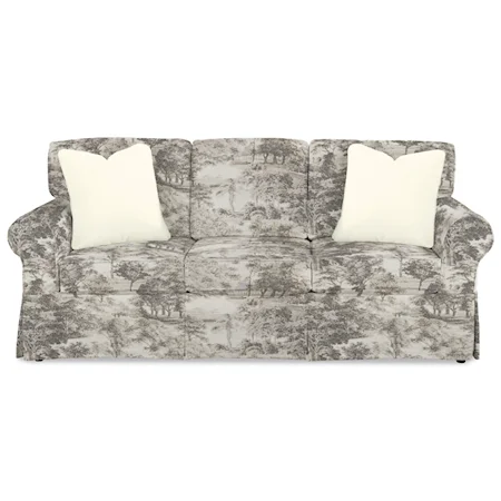Casual Slipcover Sofa