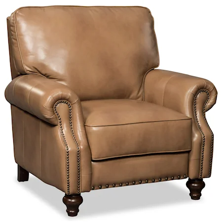 Craftmaster Traditional Leather Recliner