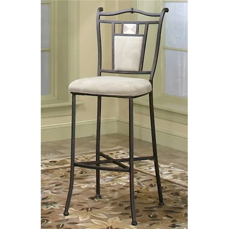 Upholstered Seat Bar Stool