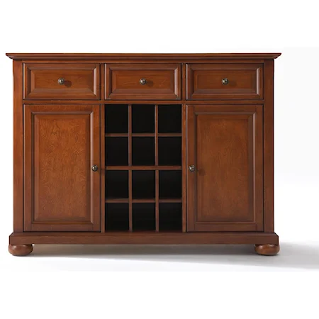 Buffet Server / Sideboard Cabinet with Wine Storage