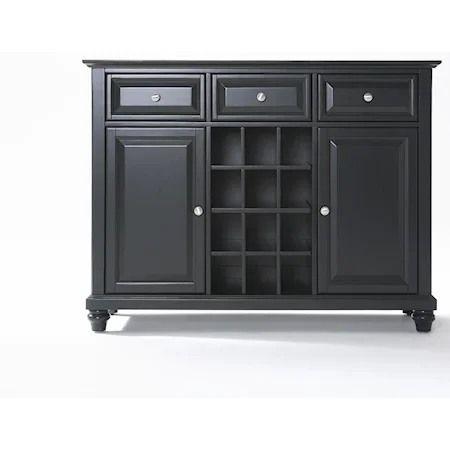 Buffet Server / Sideboard Cabinet with Wine Storage