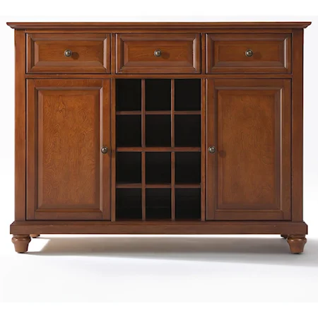 Buffet Server / Sideboard Cabinet with Wine Storage