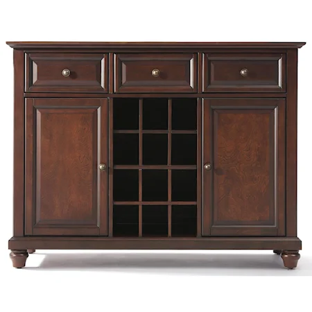 Buffet Server / Sideboard Cabinet with Wine Storage