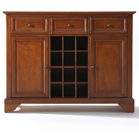 Buffet Server / Sideboard Cabinet with Wine Storage