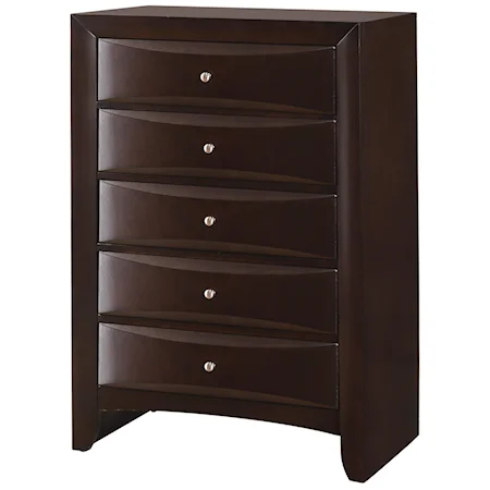 Casual 5 Drawer Chest