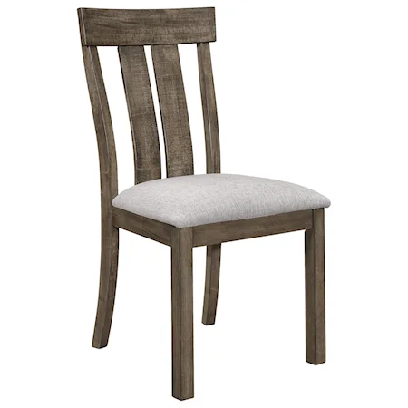 Side Chair with Upholstered Seat