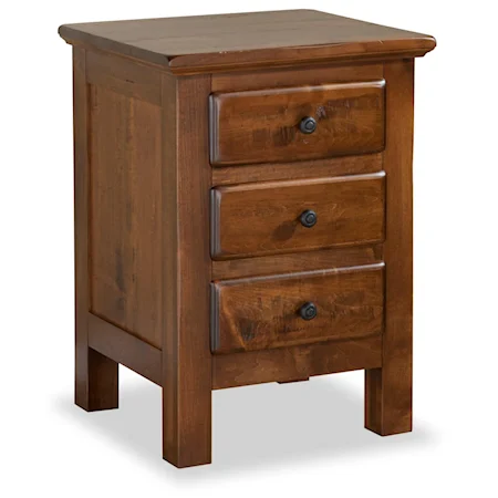 3-Drawer Nightstand