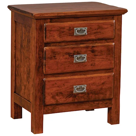 3-Drawer Nightstand