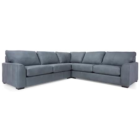 3-Piece Corner Sectional Sofa