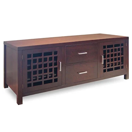 58-inch Entertainment Unit with 2 Drawers