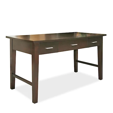 Contemporary Table Desk with 3 Drawers