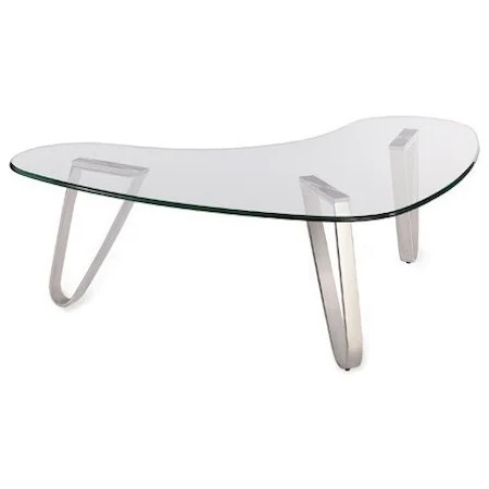 Cocktail Table with Glass Top