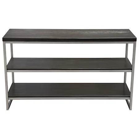 Contemporary 3-Tier Console Shelf