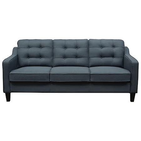 Contemporary Sofa with Tufted Back