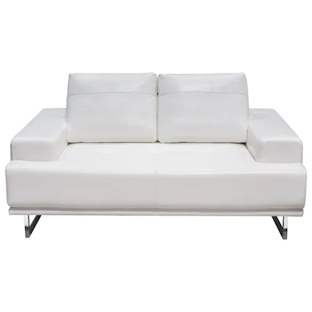 Loveseat with Adjustable Seat Backs