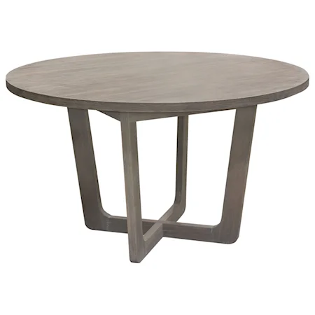Contemporary 51" Round Dining Table