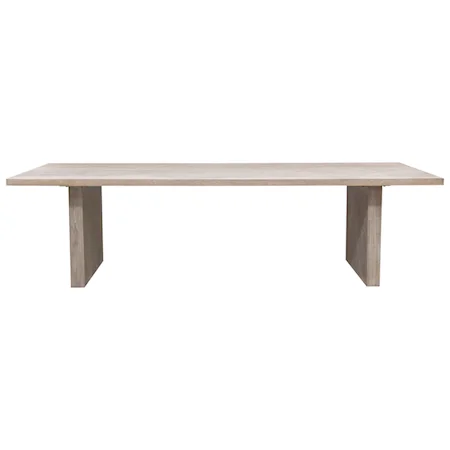 Contemporary 110" Dining Table