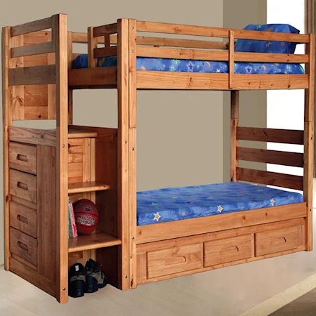 Twin over Twin Bunk Bed