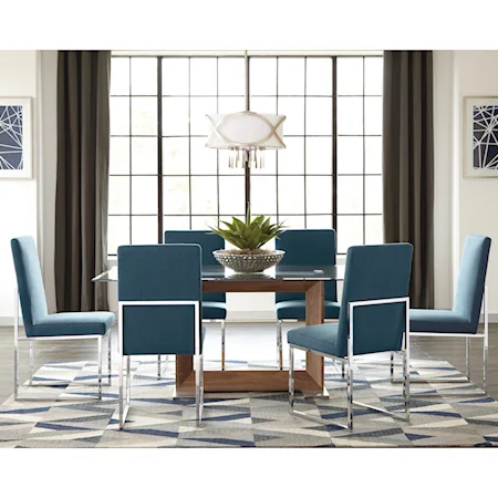 Modern Table and Chair Set