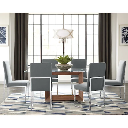 Modern Table and Chair Set