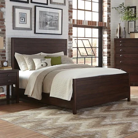 King Panel Bed