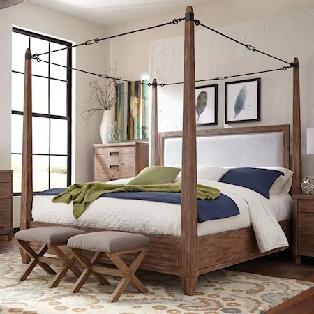 California King Canopy Bed