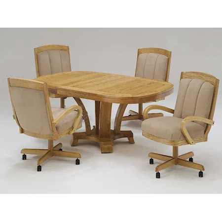 Castered Chair Set