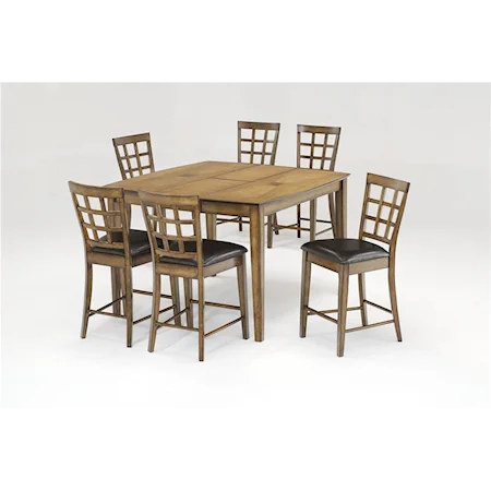 Cafe Table and Bar Stool Set