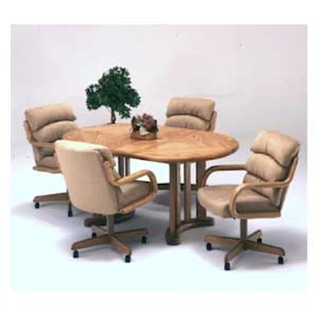 Oval Table Set