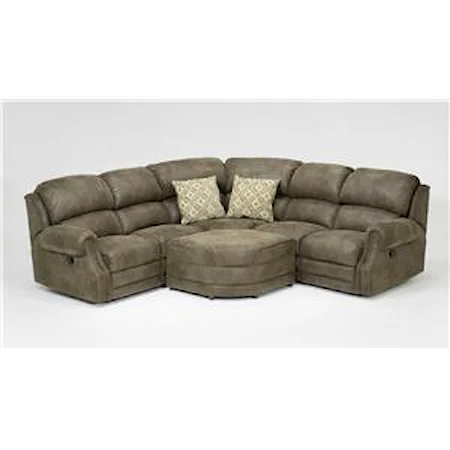 Reclining Upholstered Sectional