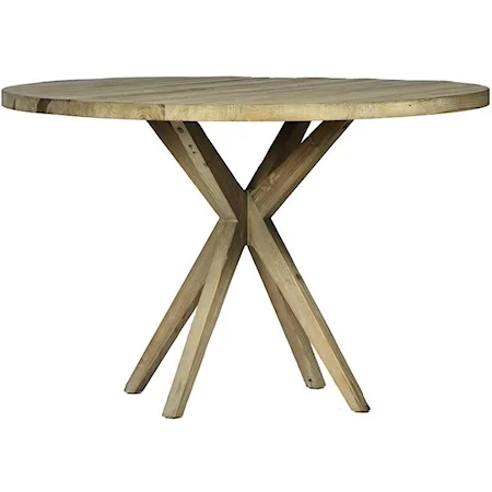 Round Single Pedestal Table